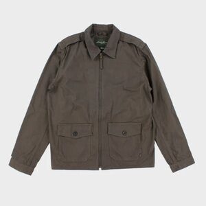Eddie Bauer Men's size large explorer cloth Brown/green utility Jacket